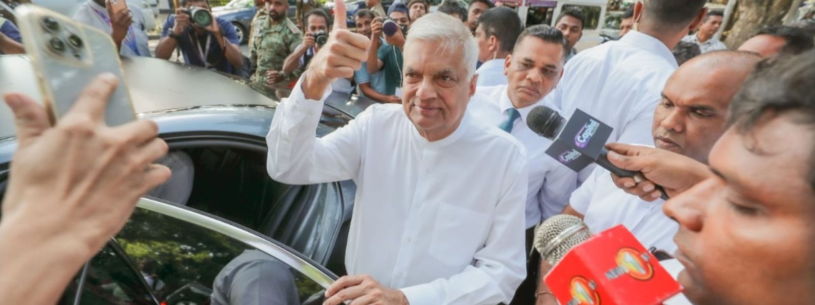 Ranil Votes: Reflects on Stabilizing Economy